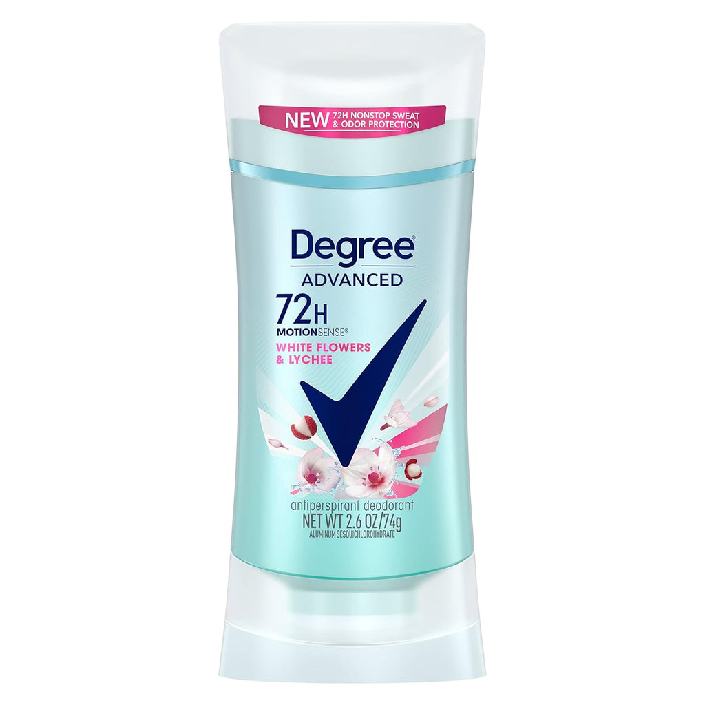 Degree Advanced Protection Antiperspirant Deodorant White Flowers & Lychee