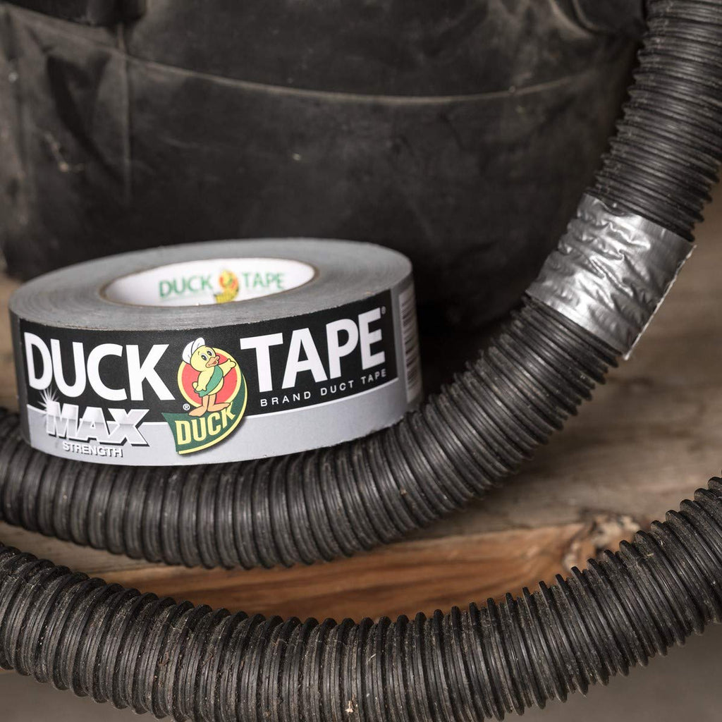 Duck Brand Max Strength Duct Tape - 1 Roll - Heavy Duty Hold - 1.88 Inch x 45