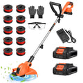 Electric Weed Wacker Cordless Battery Powered String Trimmer Weed Whacker