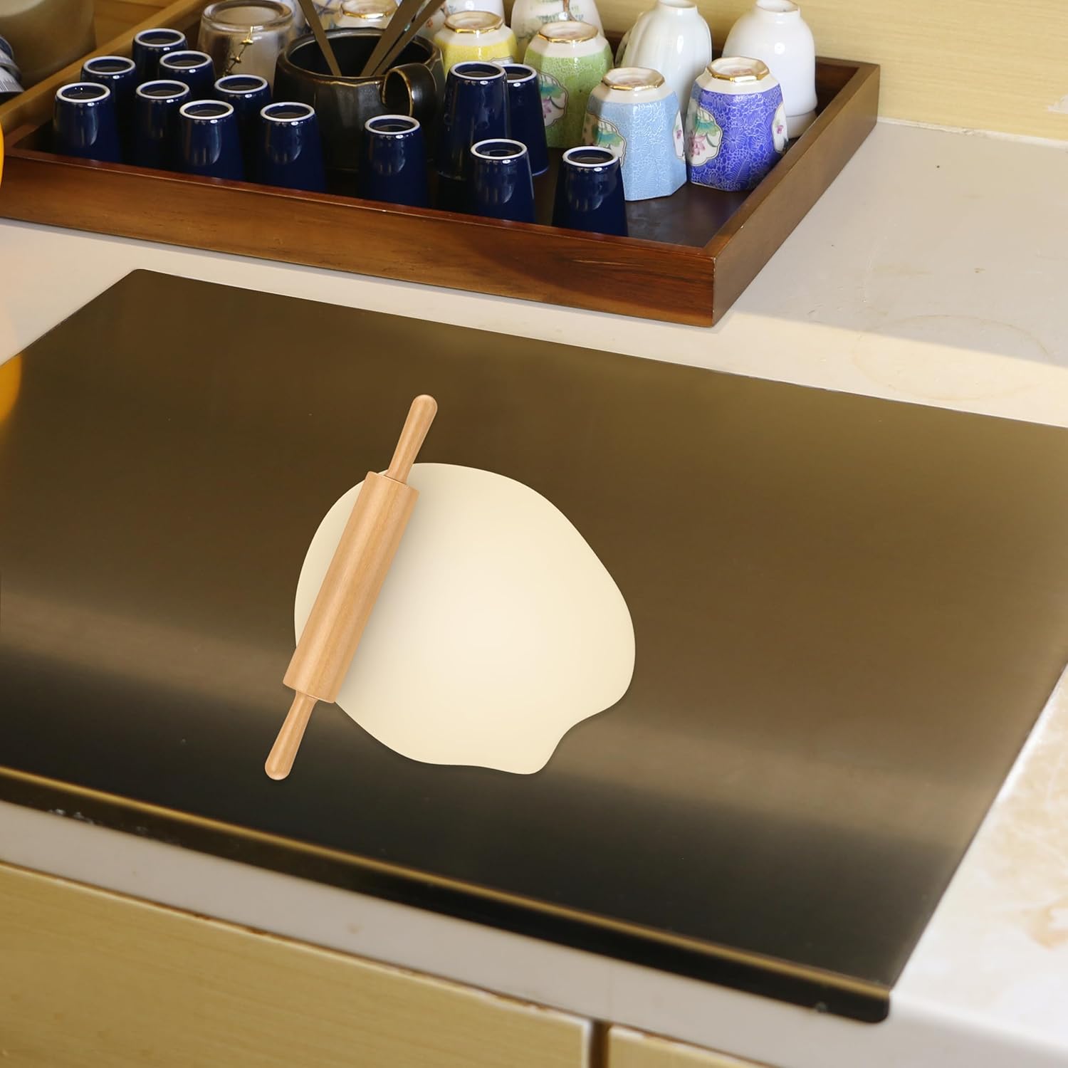 Stainless Steel Cutting Boards for Kitchen, Kneading Cutting Board Mats