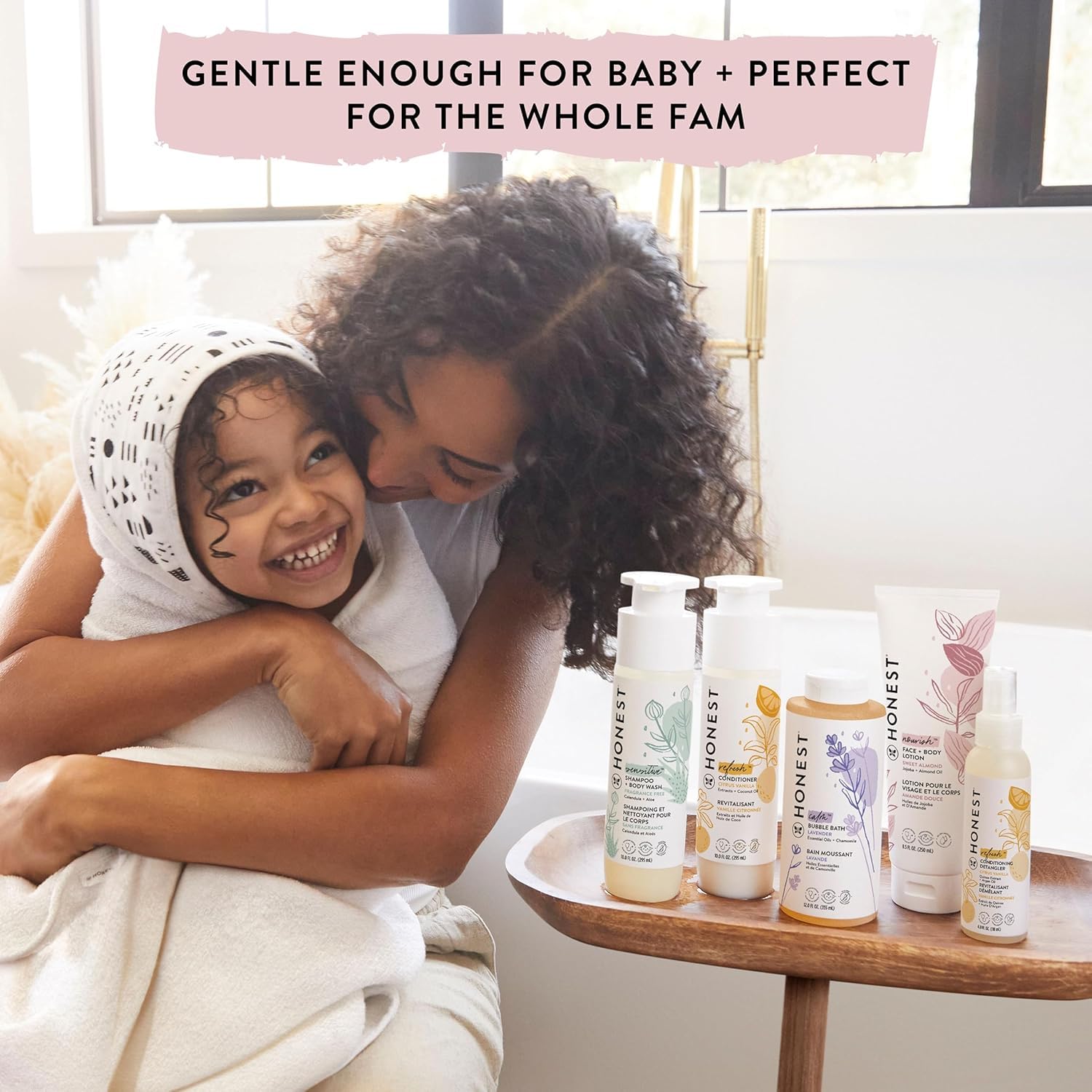The Honest Company Hydrating Face and Body Lotion, Fast Absorbing, Naturally