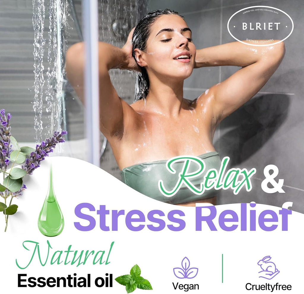 Shower Steamers Aromatherapy Blriet, Mothers Day Gifts for Women, Teen Girls