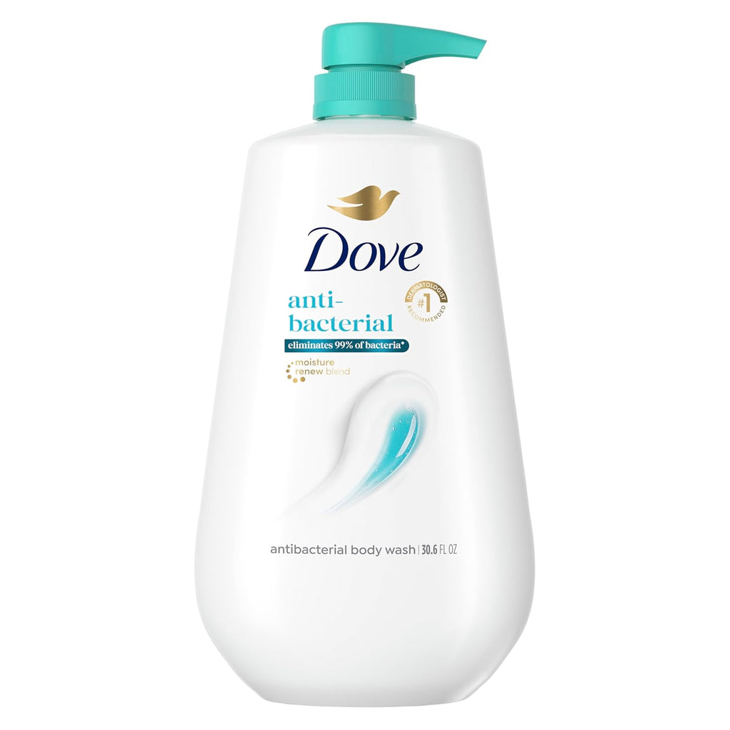 Dove Body Wash with Pump Antibacterial For All Skin Types Protects from