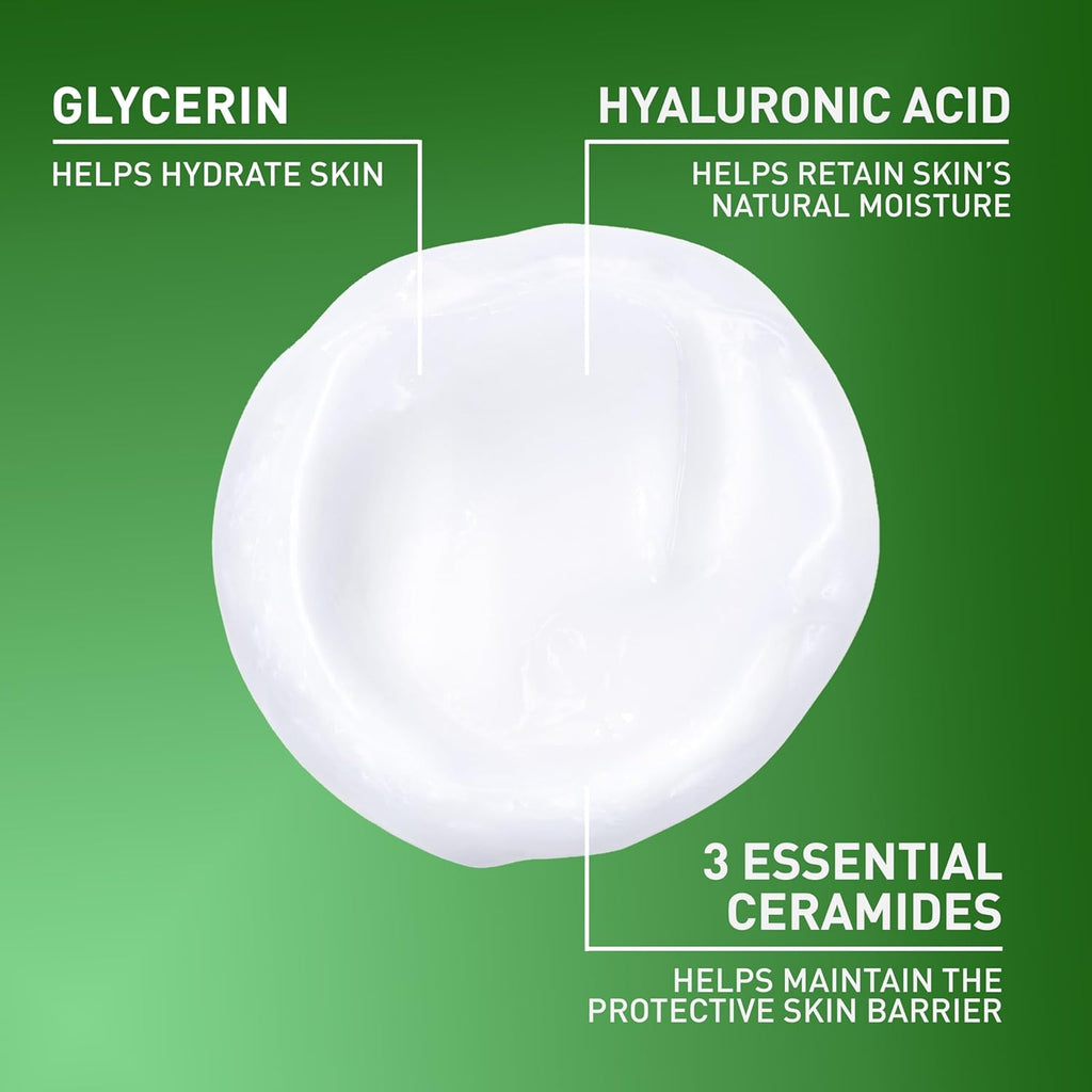 CeraVe Hydrating Facial Cleanser, Moisturizing Face Wash For Dry Skin
