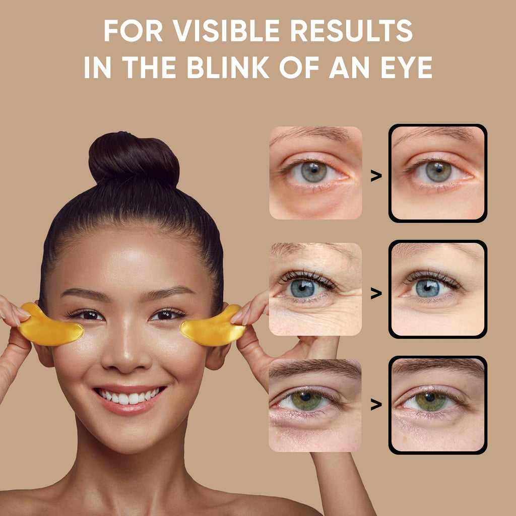 Under Eye Patches (20 Pairs) - Eye Patches For Puffy Eyes And Dark Circles
