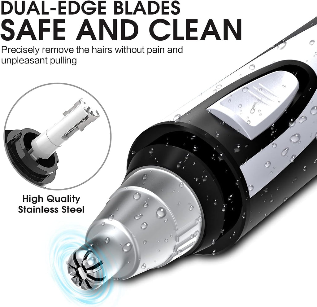 Ear and Nose Hair Trimmer Clipper - 2026 Professional Painless Eyebrow &