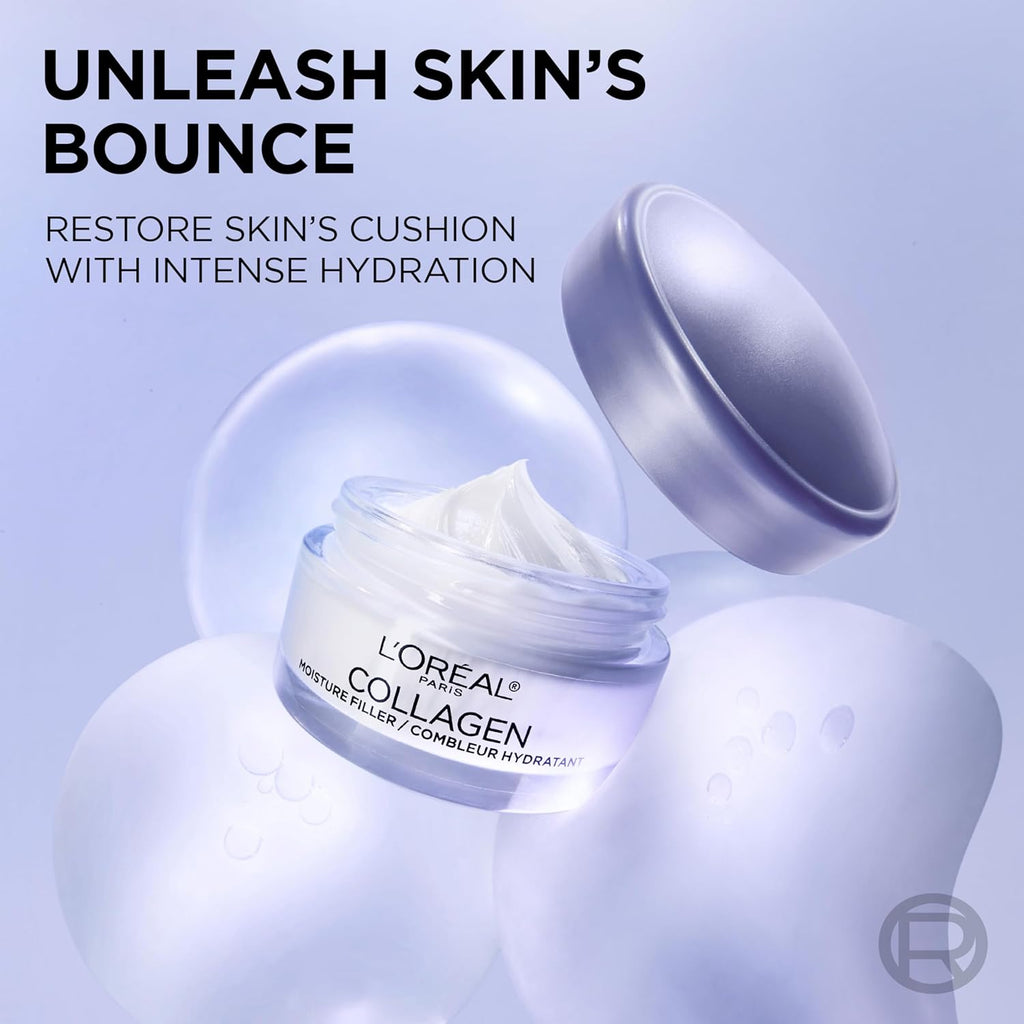 L‰۪Oreal Paris Collagen Daily Face Moisturizer, Anti Aging Face Cream to