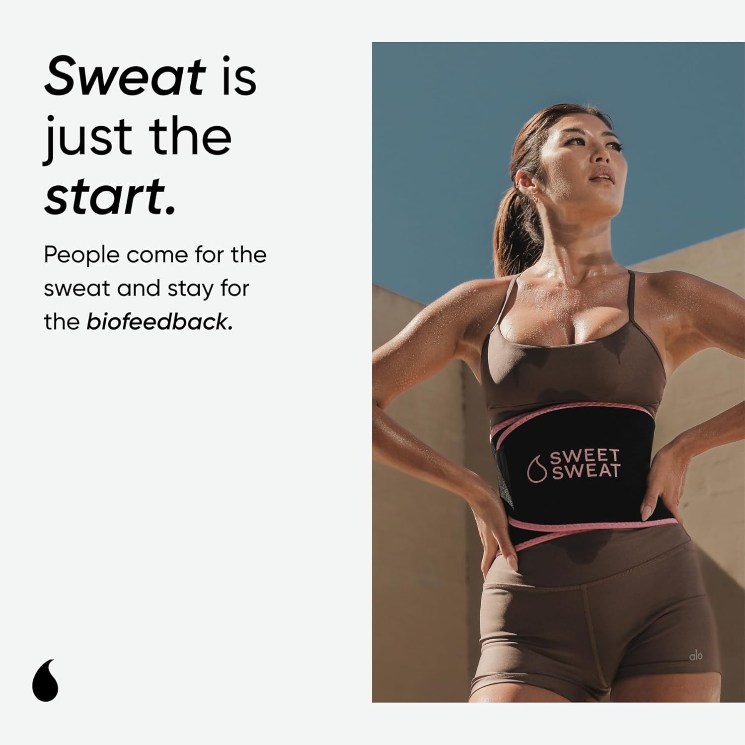Sports Research Sweet Sweat Waist Trimmer (Core Series) - Premium Sweat