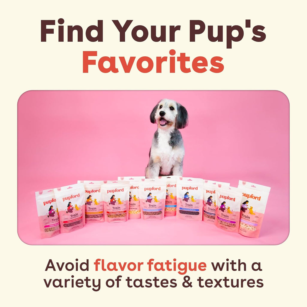 Pupford Freeze Dried Training Treats for Dogs & Puppies, 475+ Three