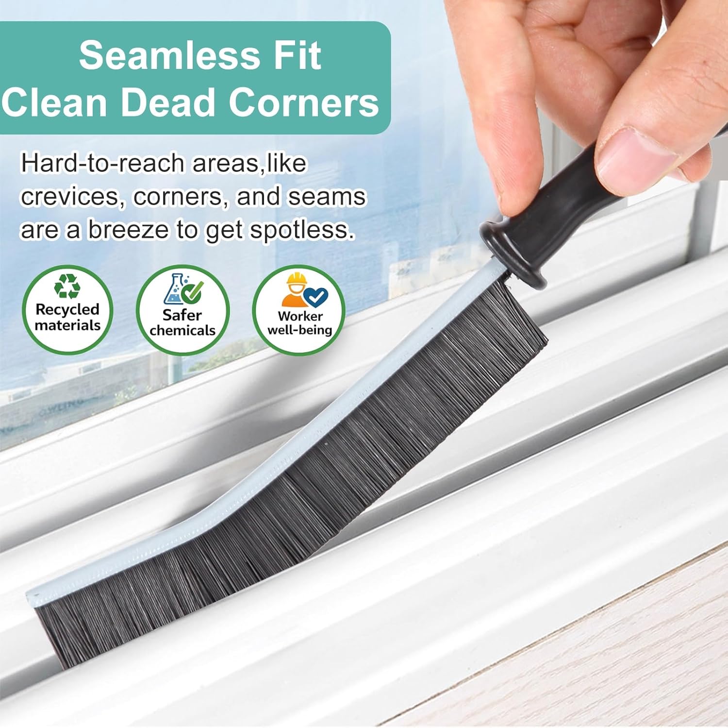 Crevice Cleaning Brush•?ÎHard-Bristled Grout Brush•?Î2026 New Multifunctional