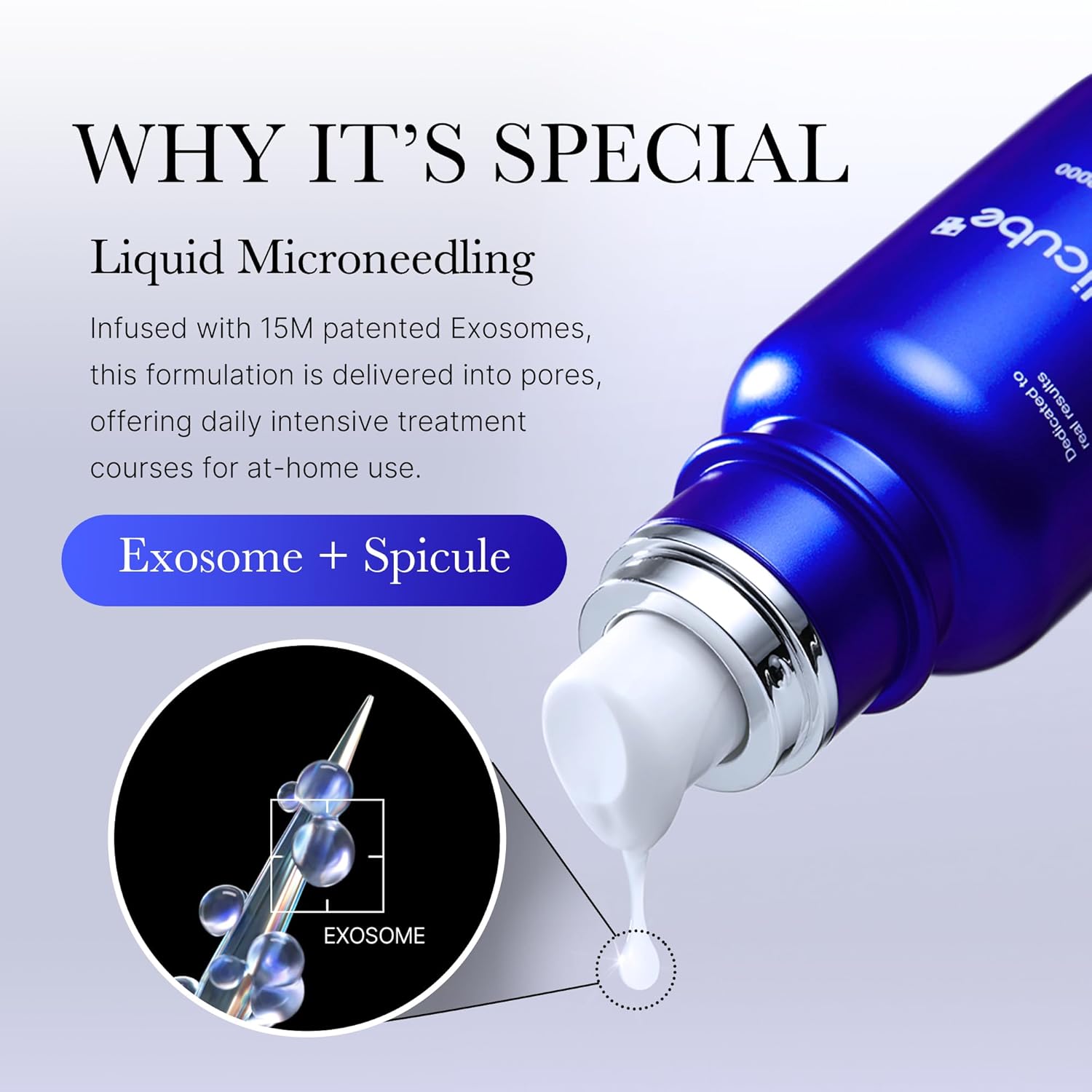 medicube Exosome Shot Zero 2,000 PPM Spicule Facial Serum