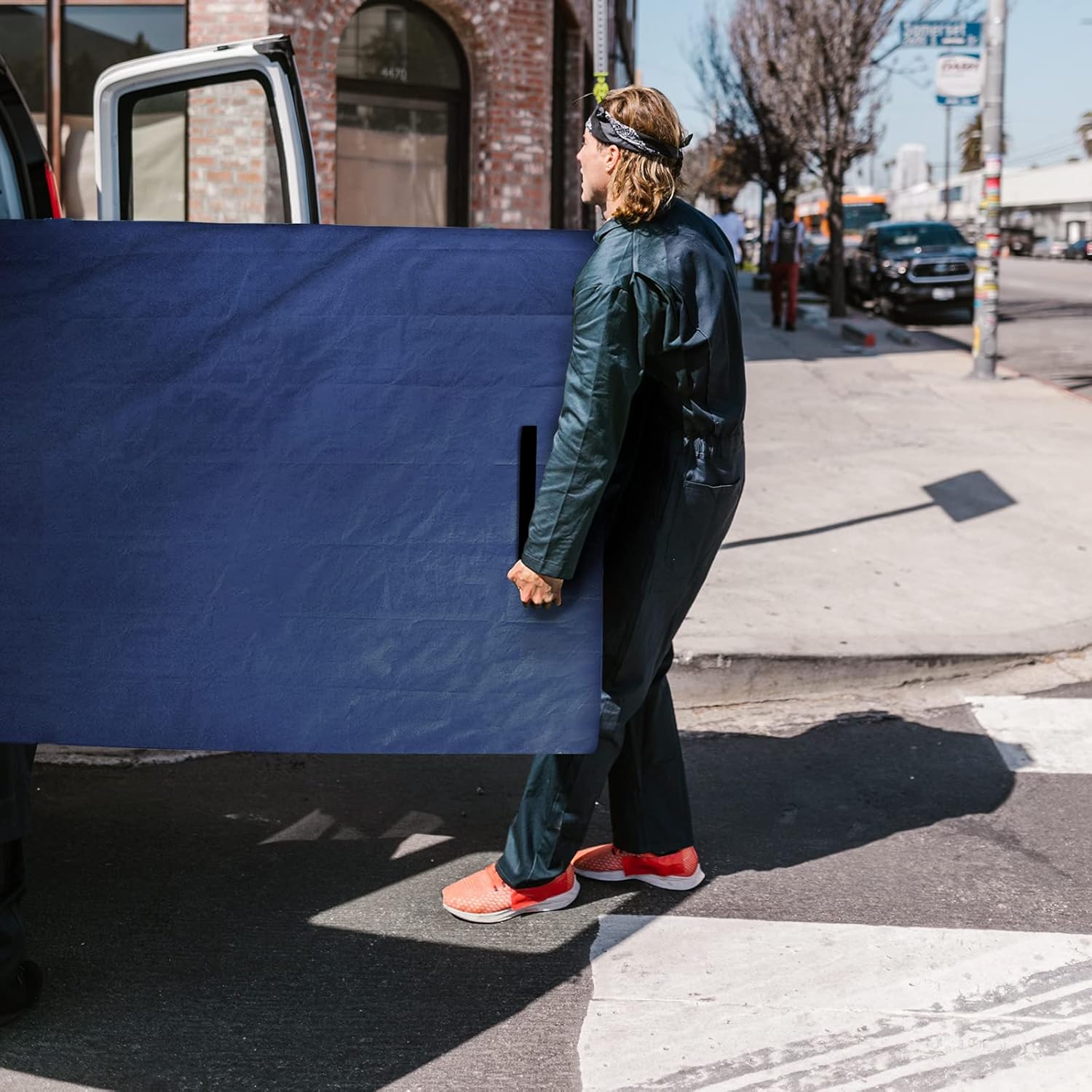 Mattress Bags for Moving and Storage Queen Size, Waterproof Mattress Cover