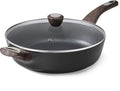 SENSARTE Nonstick Frying Pan Skillet with Lid, 12 Inch Large Deep Frying Pan