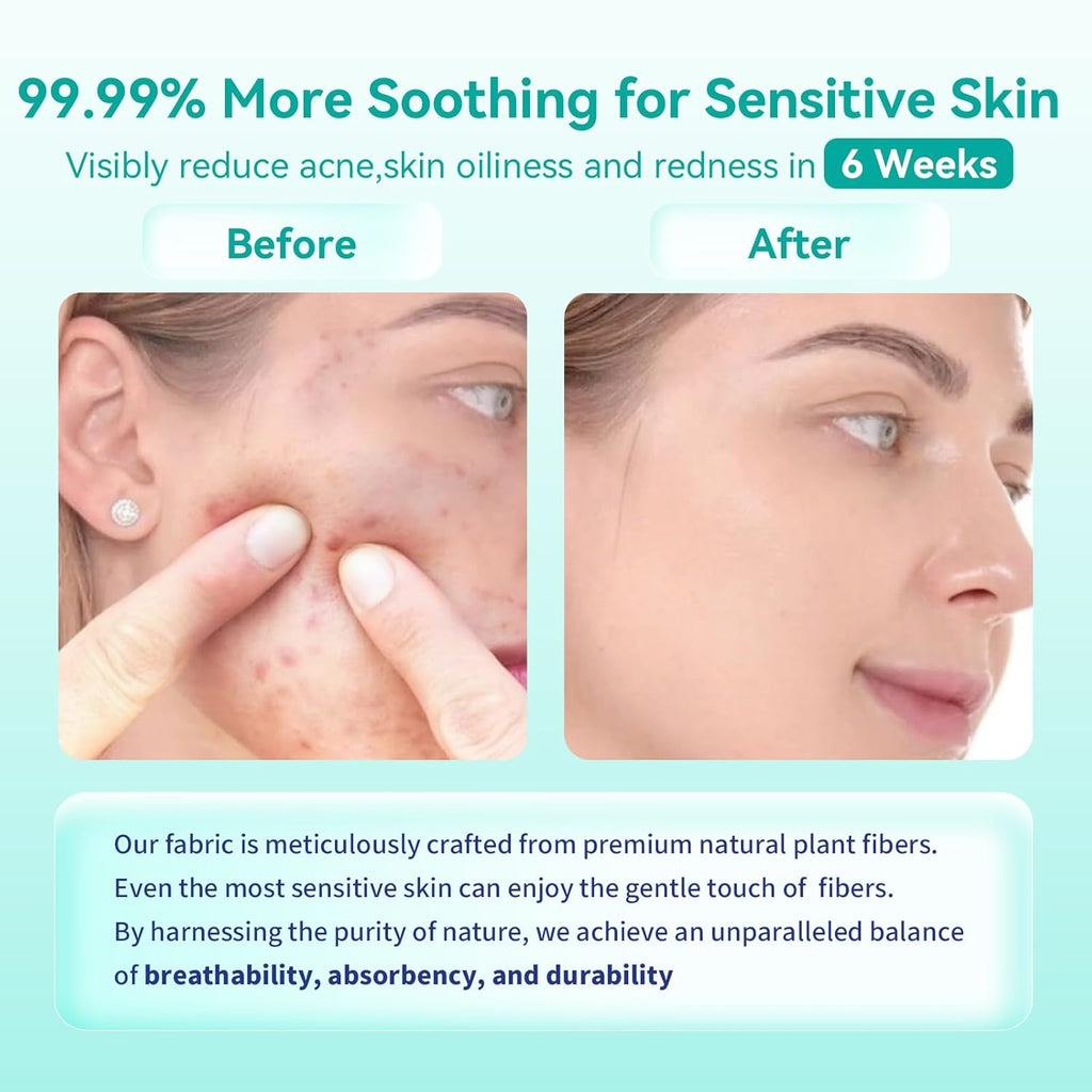 Face Towels, 10"ÌÑ12" Disposable Face Towel, Face Towelettes XL, Ultra Soft