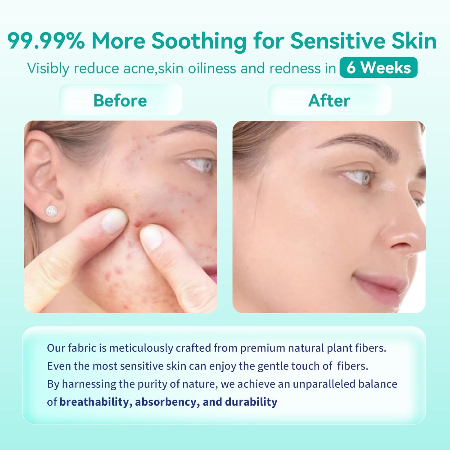 Face Towels, 10"ÌÑ12" Disposable Face Towel, Face Towelettes XL, Ultra Soft