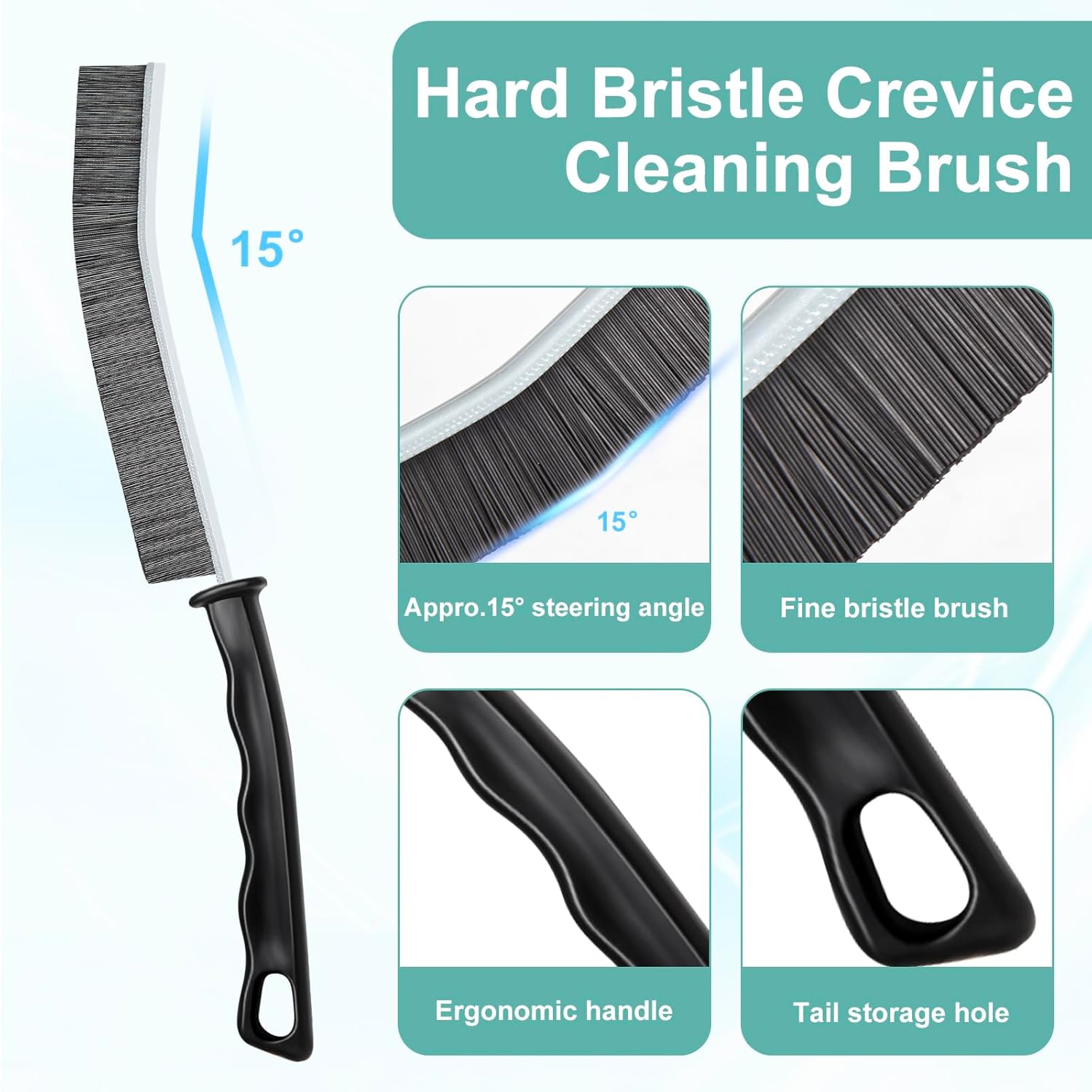Crevice Cleaning Brush•?ÎHard-Bristled Grout Brush•?Î2026 New Multifunctional