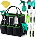 GROWIT Heavy Duty Gardening Tools - Gardening Gifts for Women, Men, Mom, Dad