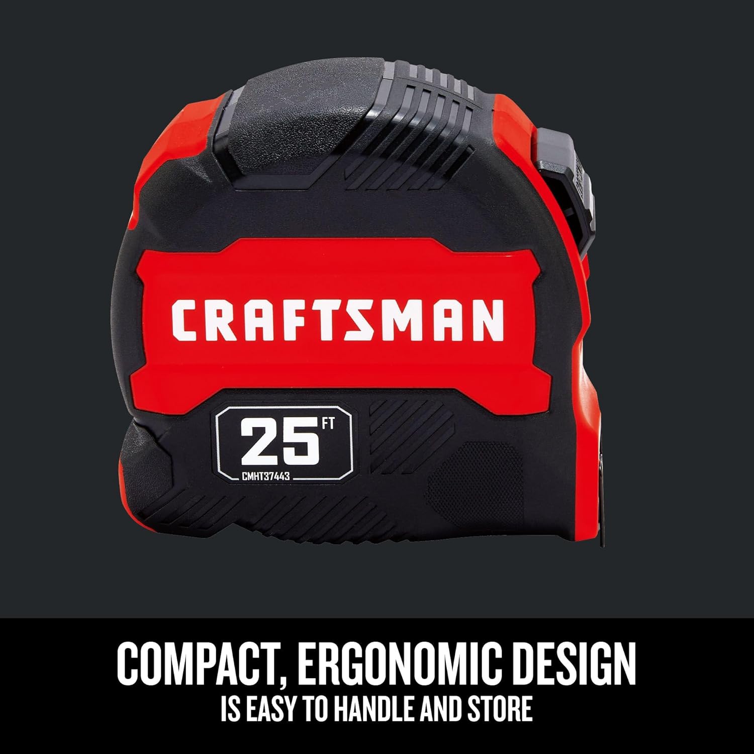 CRAFTSMAN 25-Ft Tape Measure with Fraction Marketing, Retractable