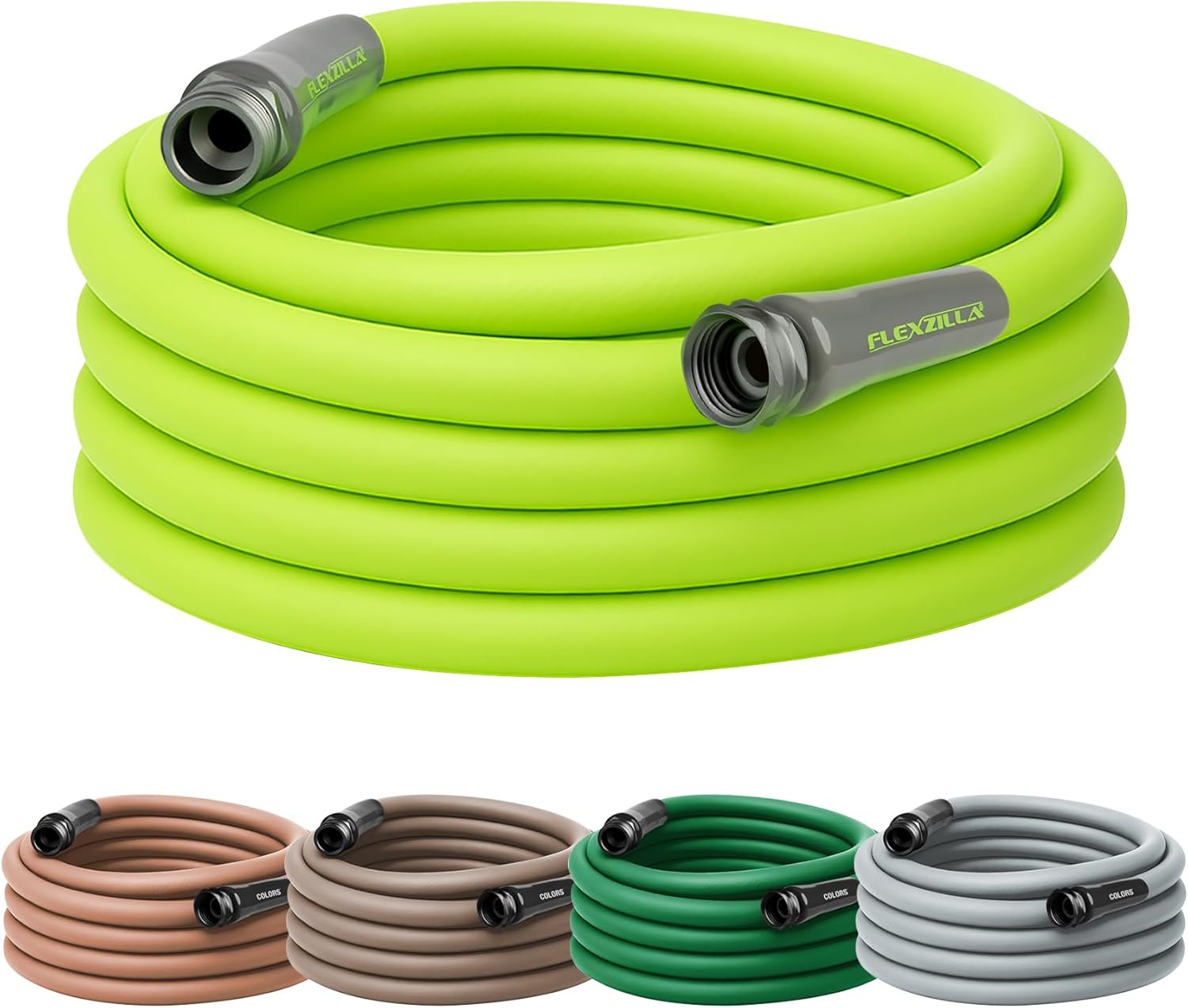 Flexzilla Garden Hose 5/8 in. x 50 ft., Lightweight All-Weather Water Hose