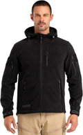 BAERSkin Tactical Hoodie Jacket for Men - Military Style Fleece Sweater for Cold, Rain
