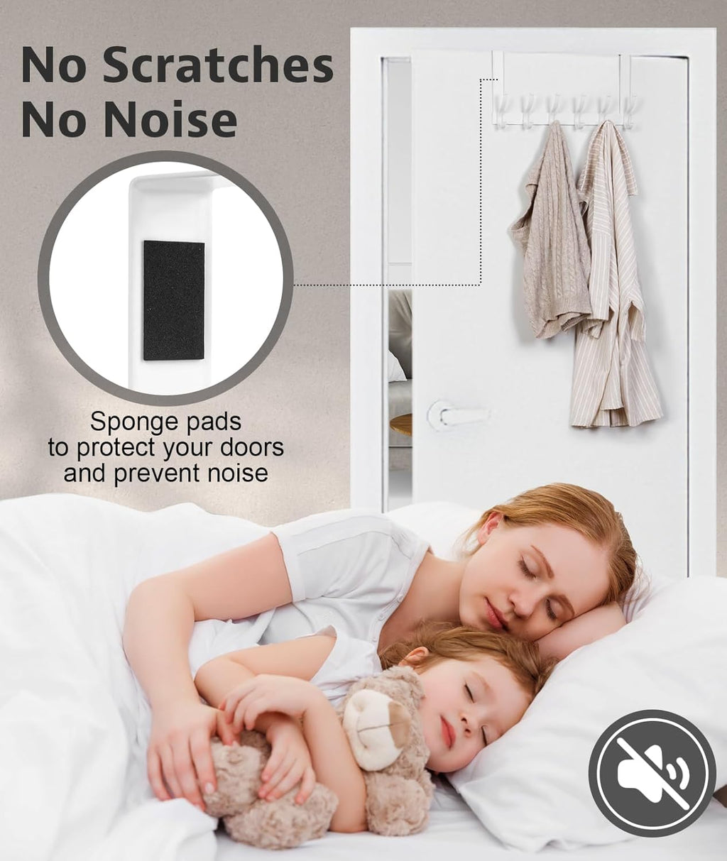 Optish Over The Door Hooks, Door Hanger Hooks for Hanging, Over The Doors
