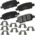 Bendix Premium SBC1415 Rear Brake Pads for EX35, 37, FX35, G25, G37, JX35, M35h, M37, Q40