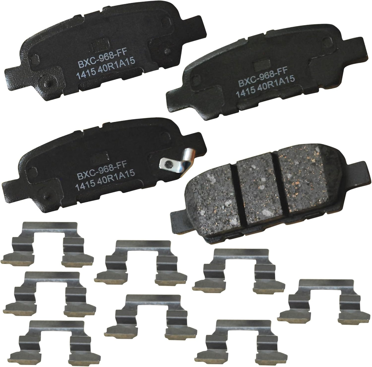 Bendix Premium SBC1415 Rear Brake Pads for EX35, 37, FX35, G25, G37, JX35, M35h, M37, Q40