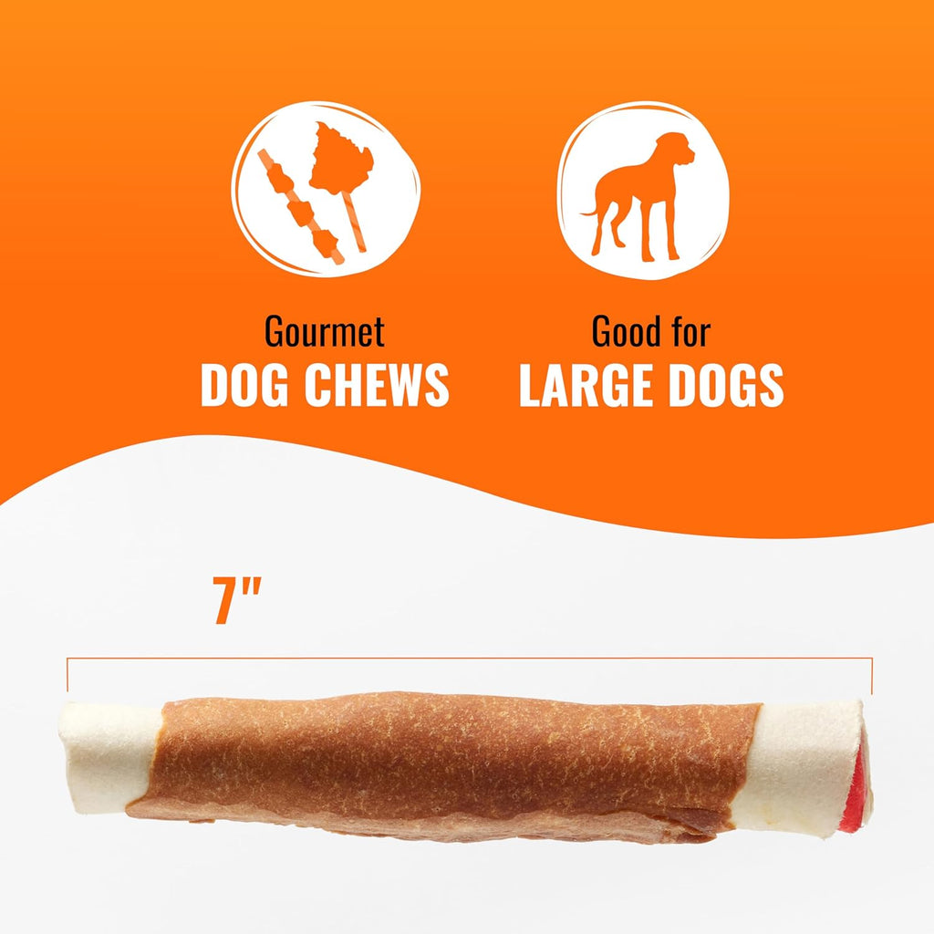 Good ‰Û÷n‰۪ Fun Triple Flavor Rolls for Large Dogs, Treat Your Dog to