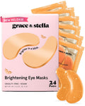 grace & stella New Brightening Eye Patches for Dark Circles (24 Pairs)