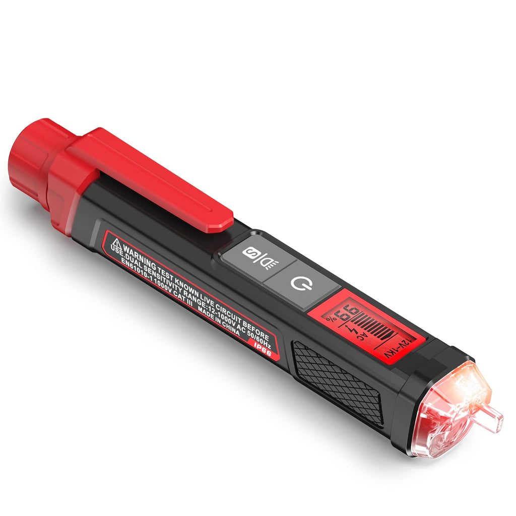KAIWEETS Voltage Tester/Non-Contact Voltage Tester with Signal Percentage