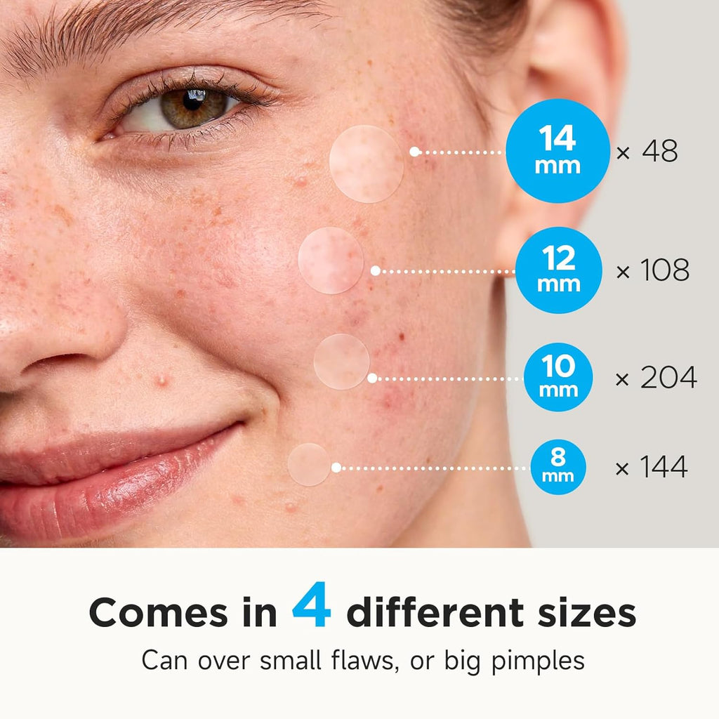 Pimple Patches for Face (504 Count), FSA Eligible Acne Patch Bulk, Zit