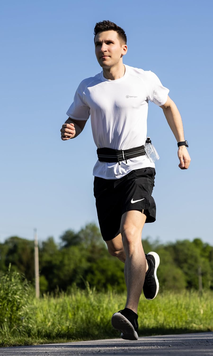 Fitgriffå¨ Running Belt for Men & Women - Secure Jogging Pouch for Phone