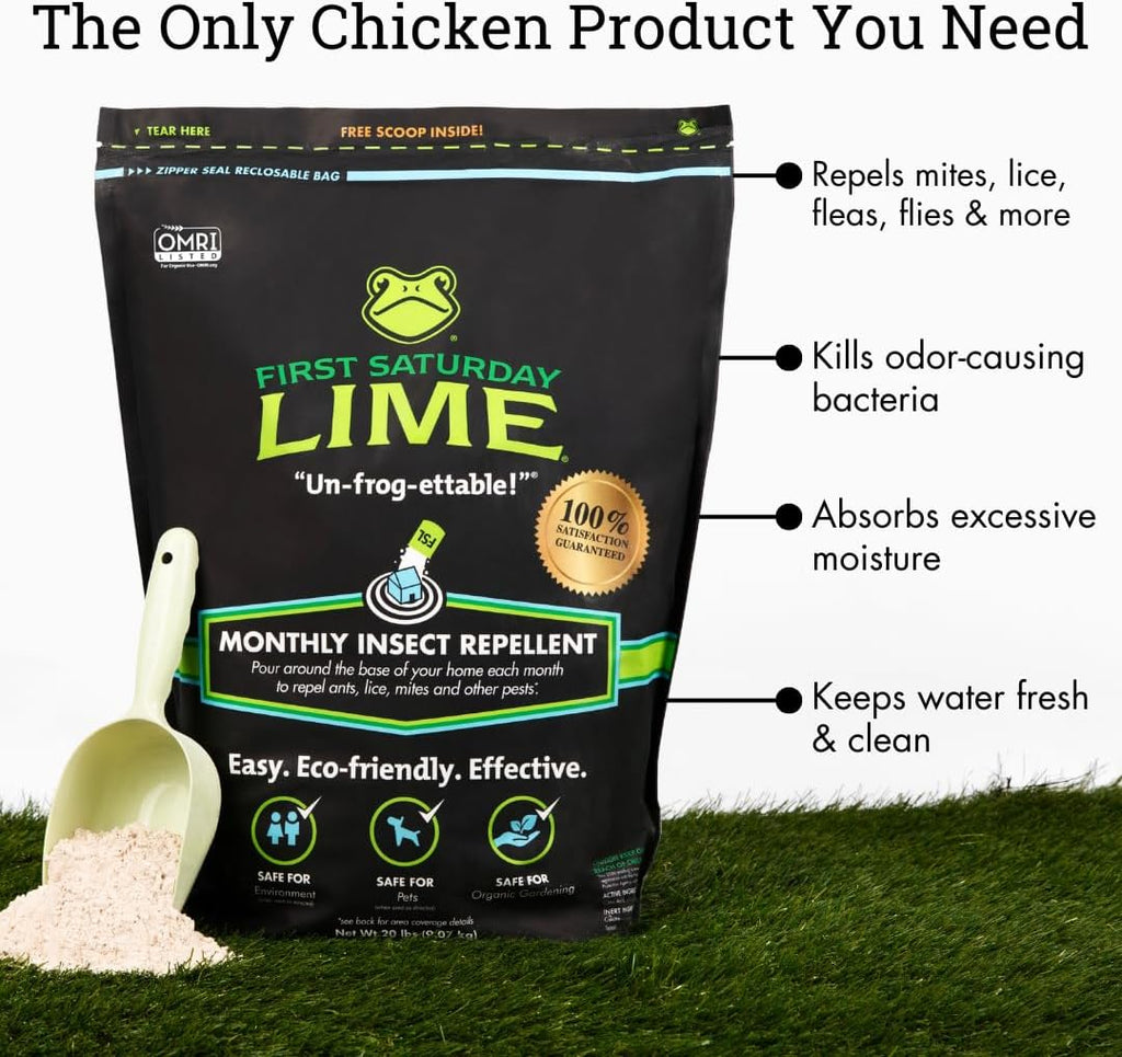 First Saturday Lime Insect Deterrent-20LB Bag