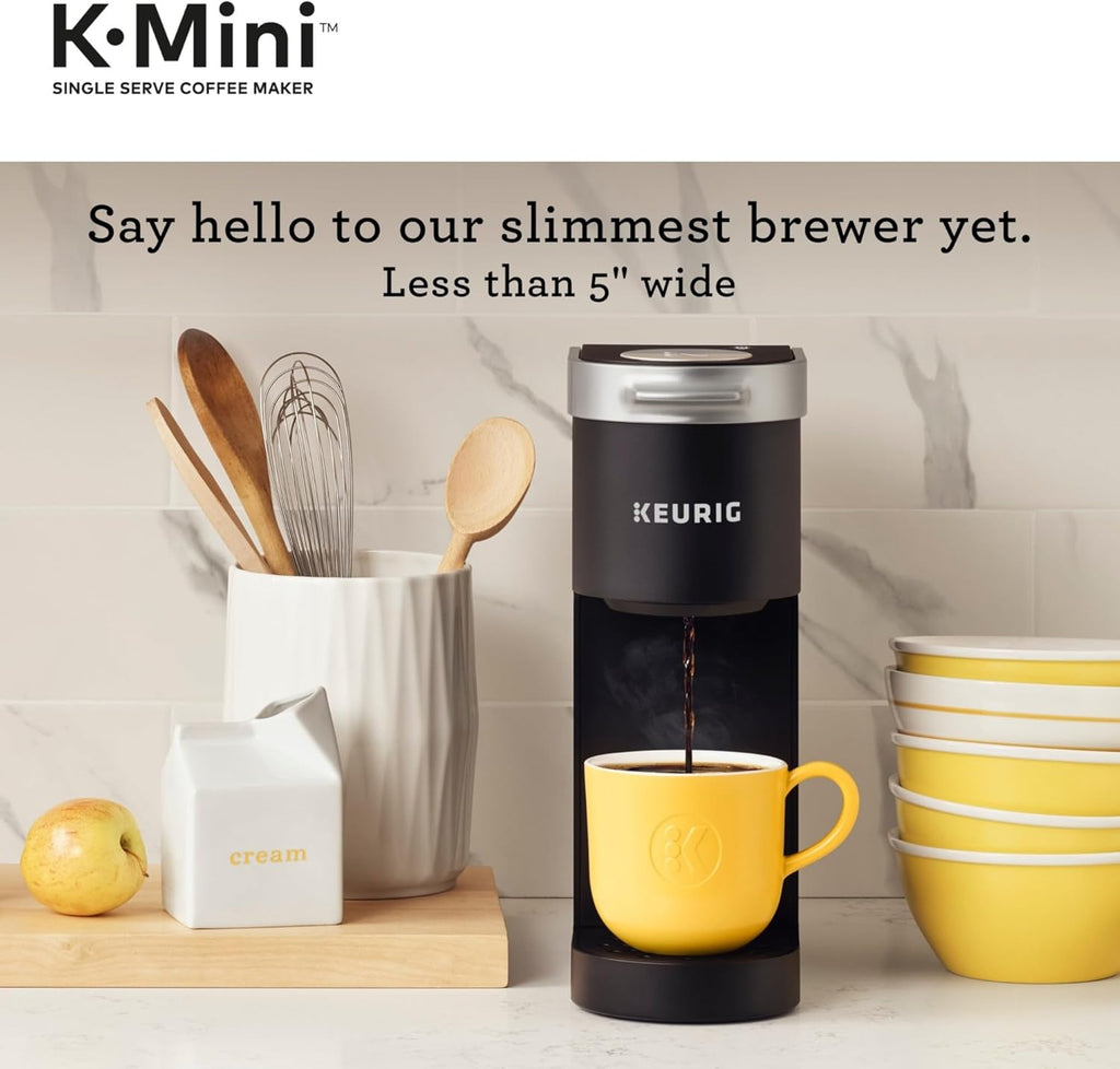 Keurig K-Mini Single Serve K-Cup Pod Coffee Maker, 6 to 12oz Brew size, with