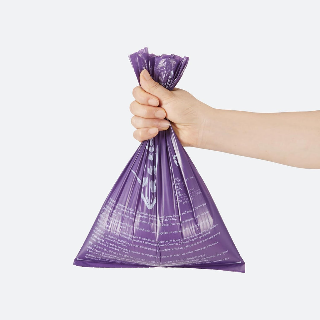 Amazon Basics Premium Lavender Scented Standard Dog Waste Bags, 300 Count (15