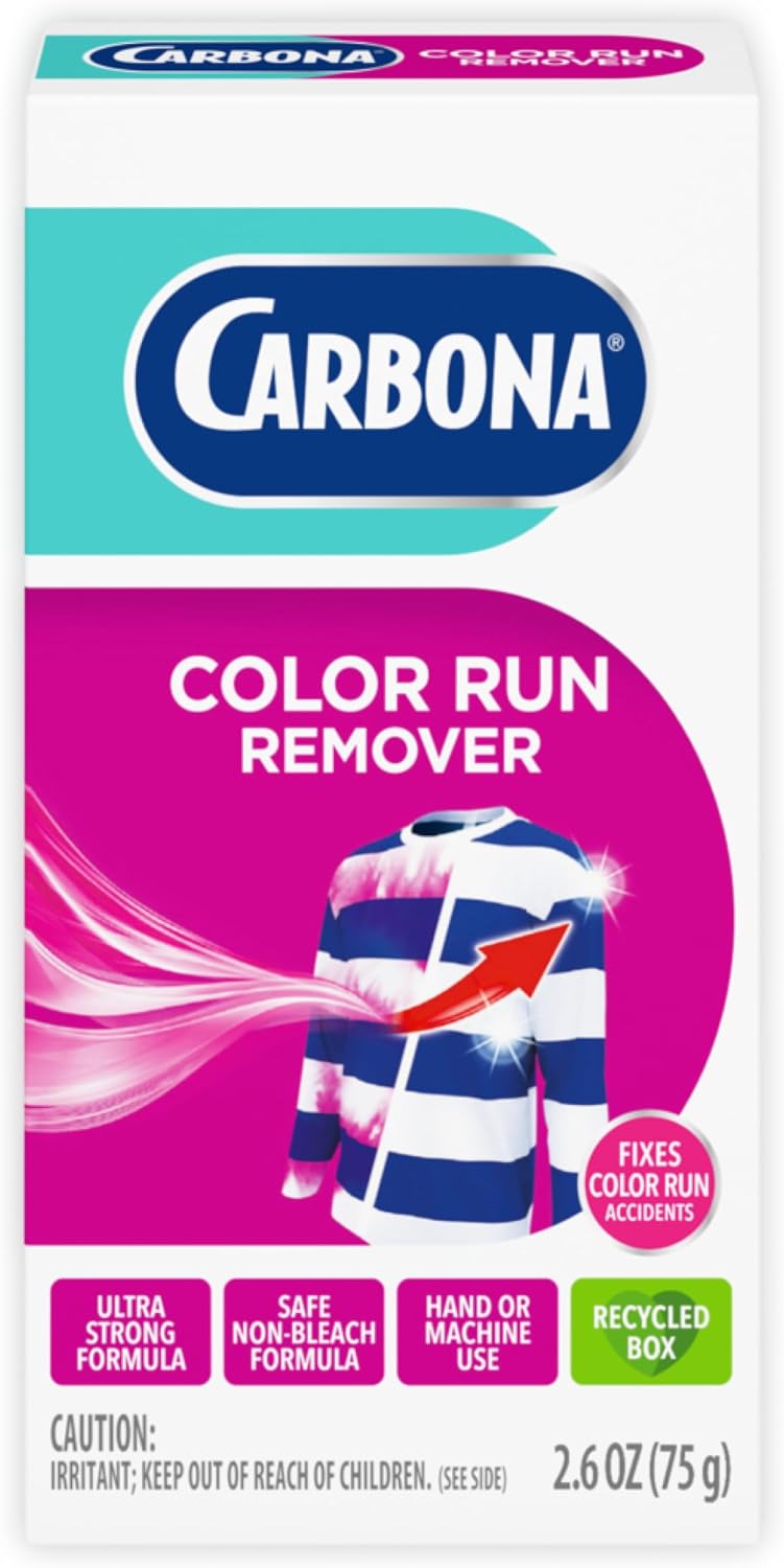 Carbona Color Run Remover, Laundry Dye Transfer Remover, 2.6 Oz