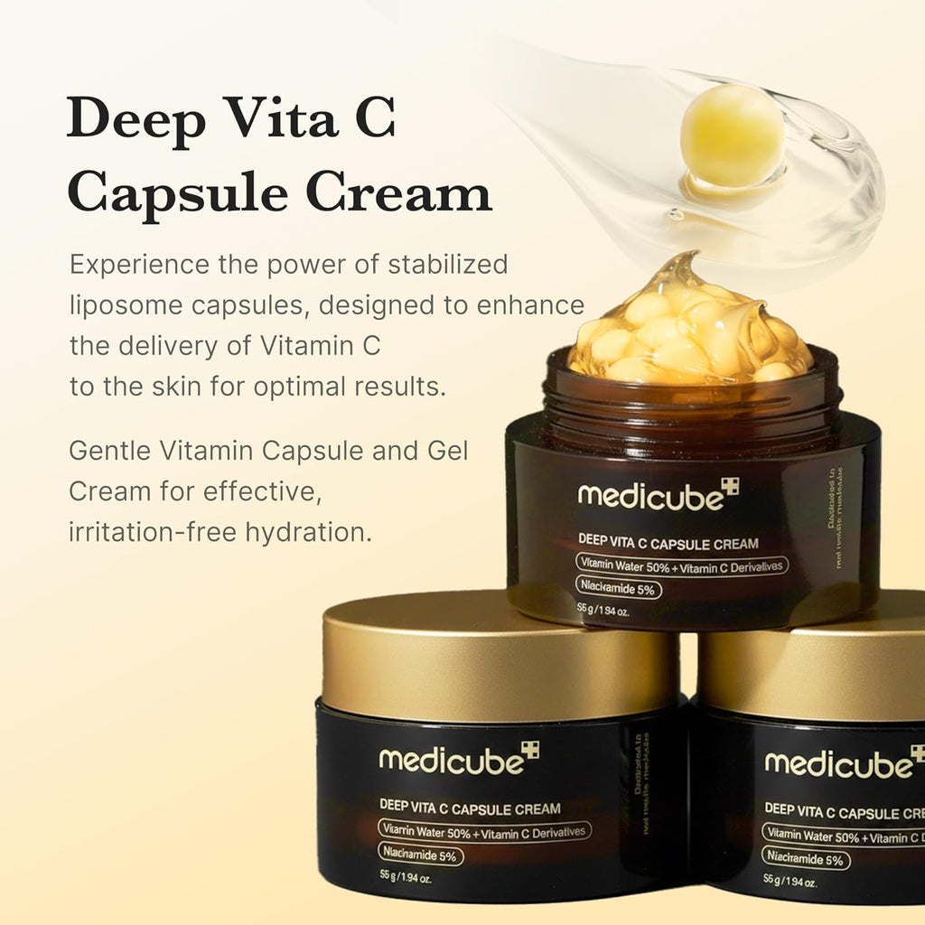 medicube Capsule Cream with Deep Vitamin C