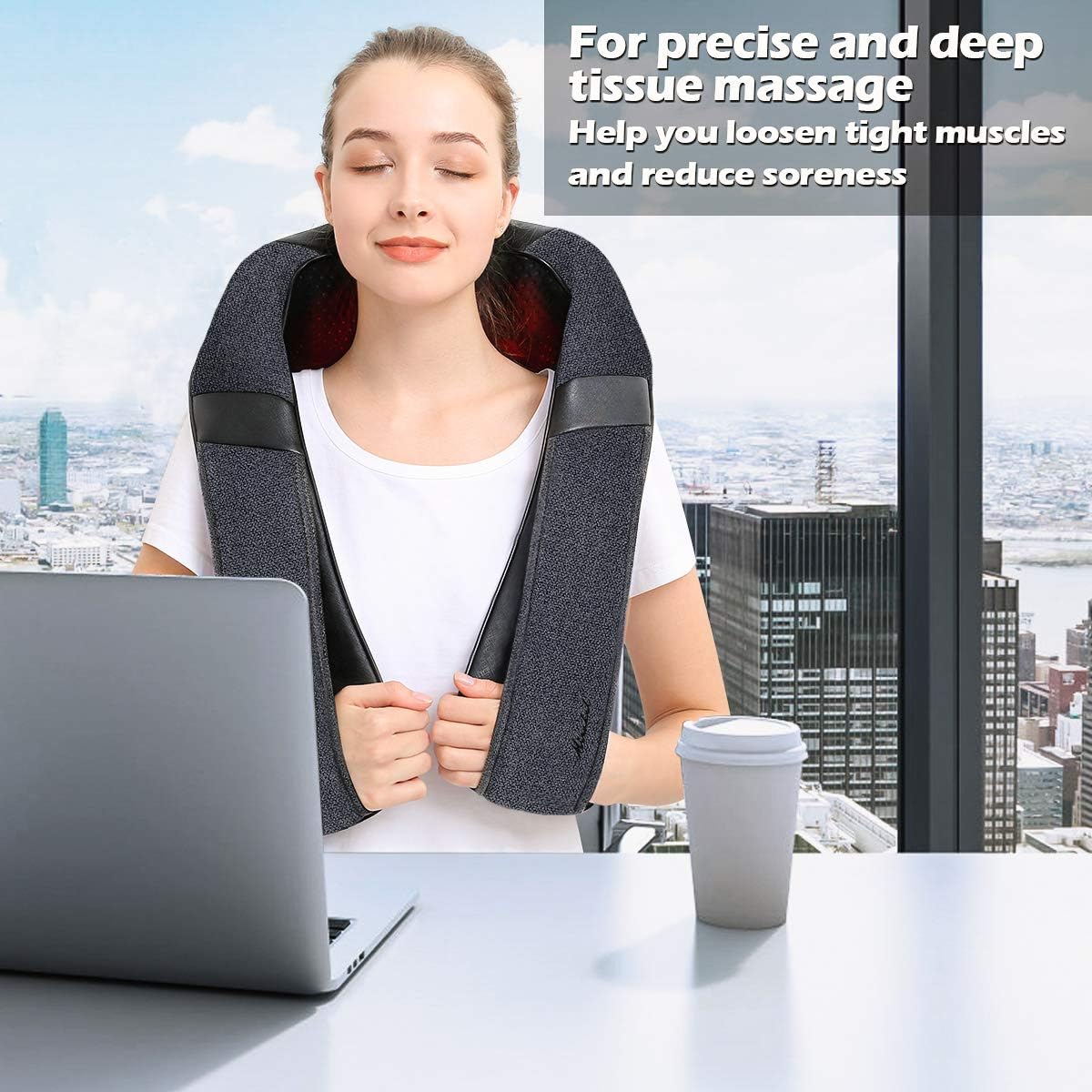 Mirakel Mothers Day Gifts for Mom Wife Women, Neck Massager for Pain Relief