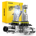 9005 Light Bulbs, 8X Ultra Brightness HB3 9005 Lights, 6500K Cool White