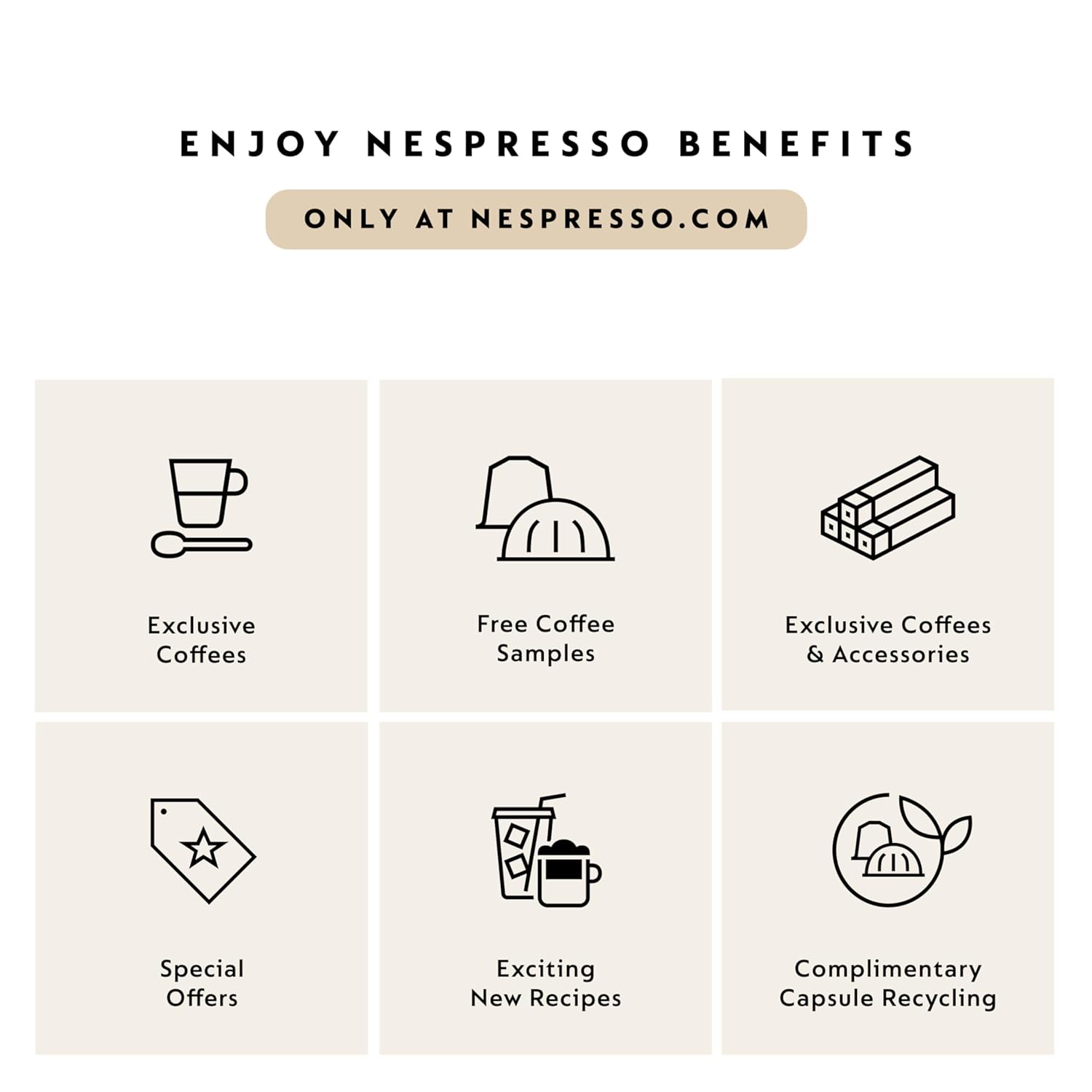 Nespresso Capsules Vertuo, Barista Flavored Pack, Medium Roast Coffee, 30