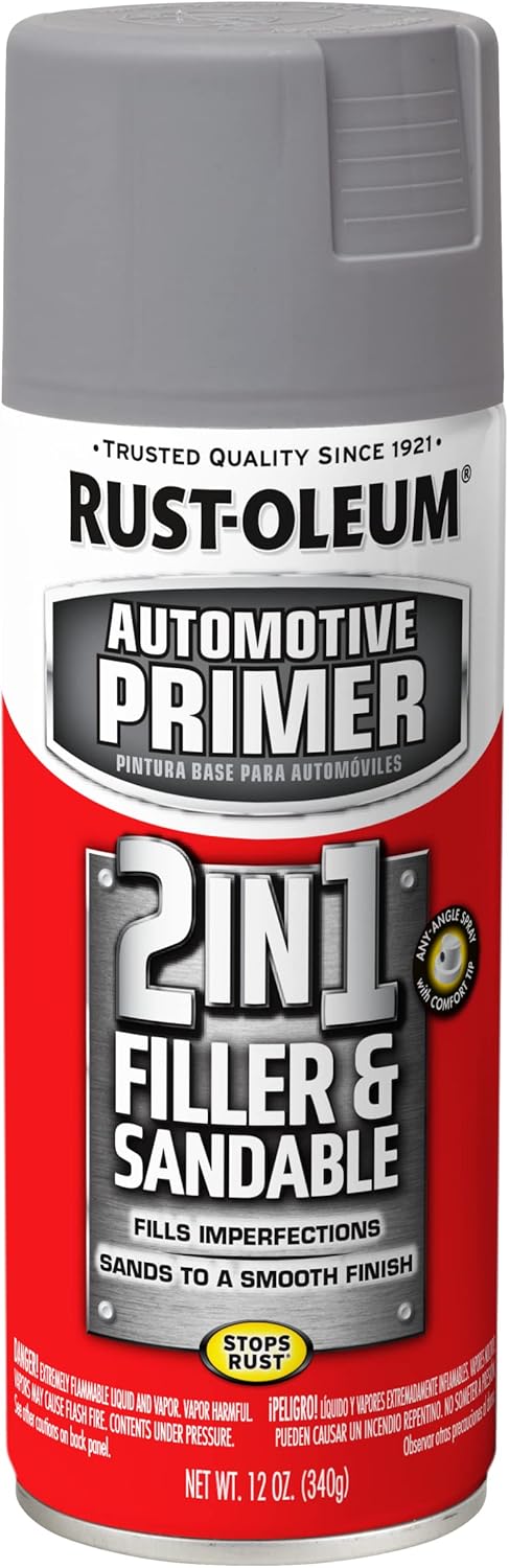 Rust-Oleum 260510 Stops Rust Automotive 2-in-1 Filler & Sandable Primer
