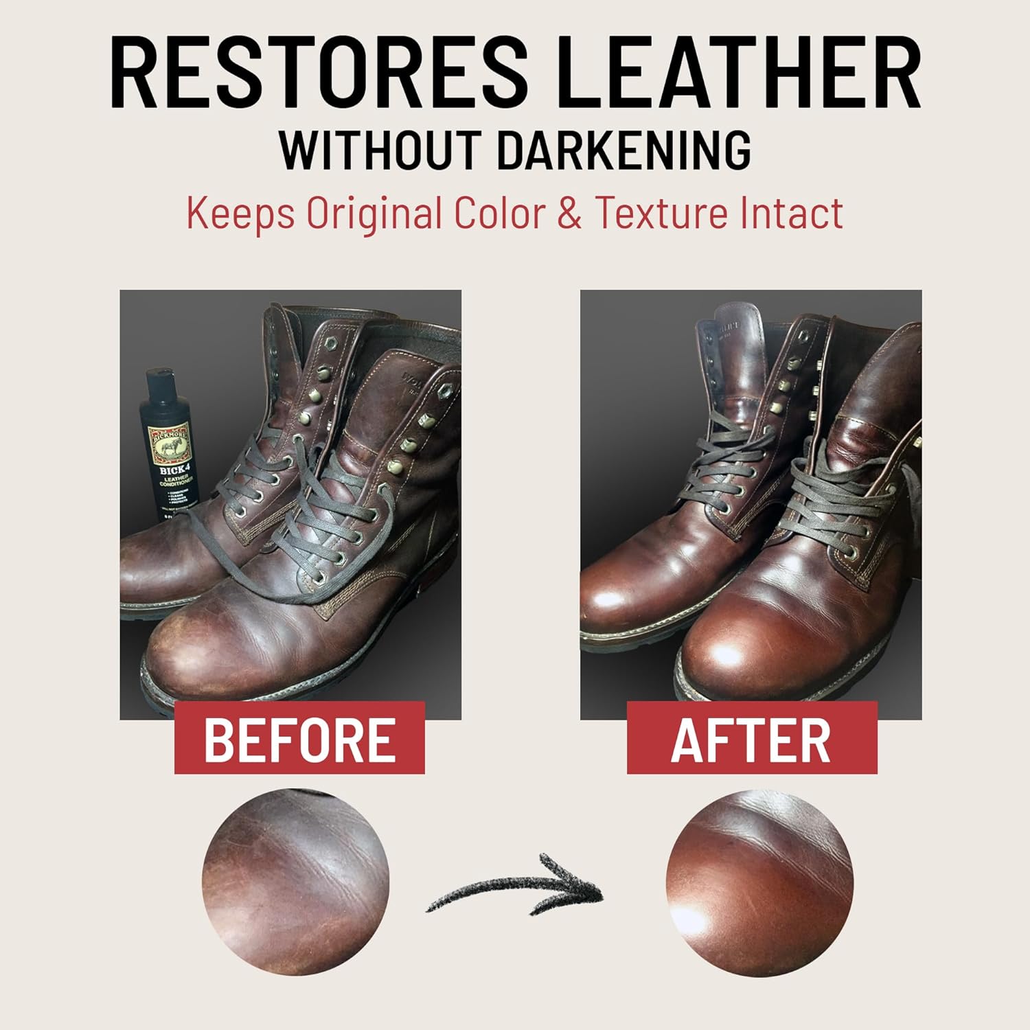 Bickmore Bick 4 Leather Conditioner 8 oz - Cleaner & Conditioner - Restore