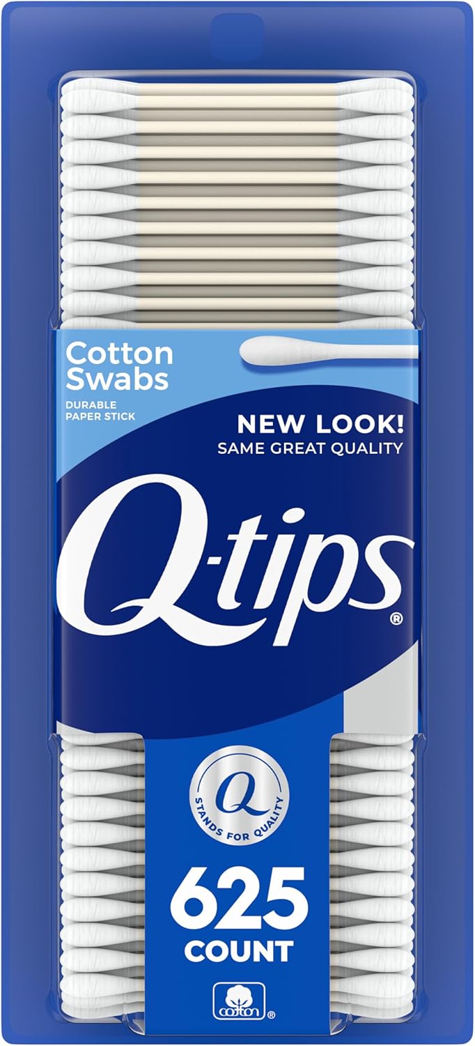 Q-tips Cotton Swabs For Hygiene and Beauty Care Original Cotton Swab Made