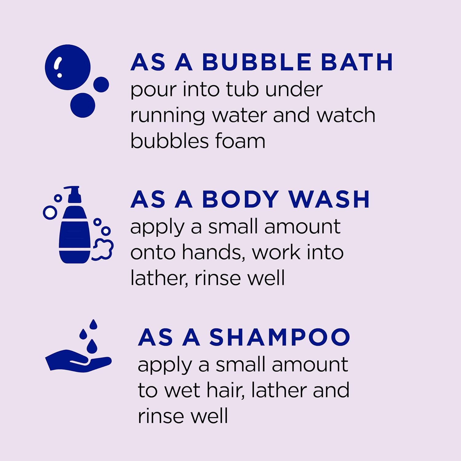 Dr Teal's Kids 3-in-1 Sleep Bath: Bubble Bath, Body Wash & Shampoo with