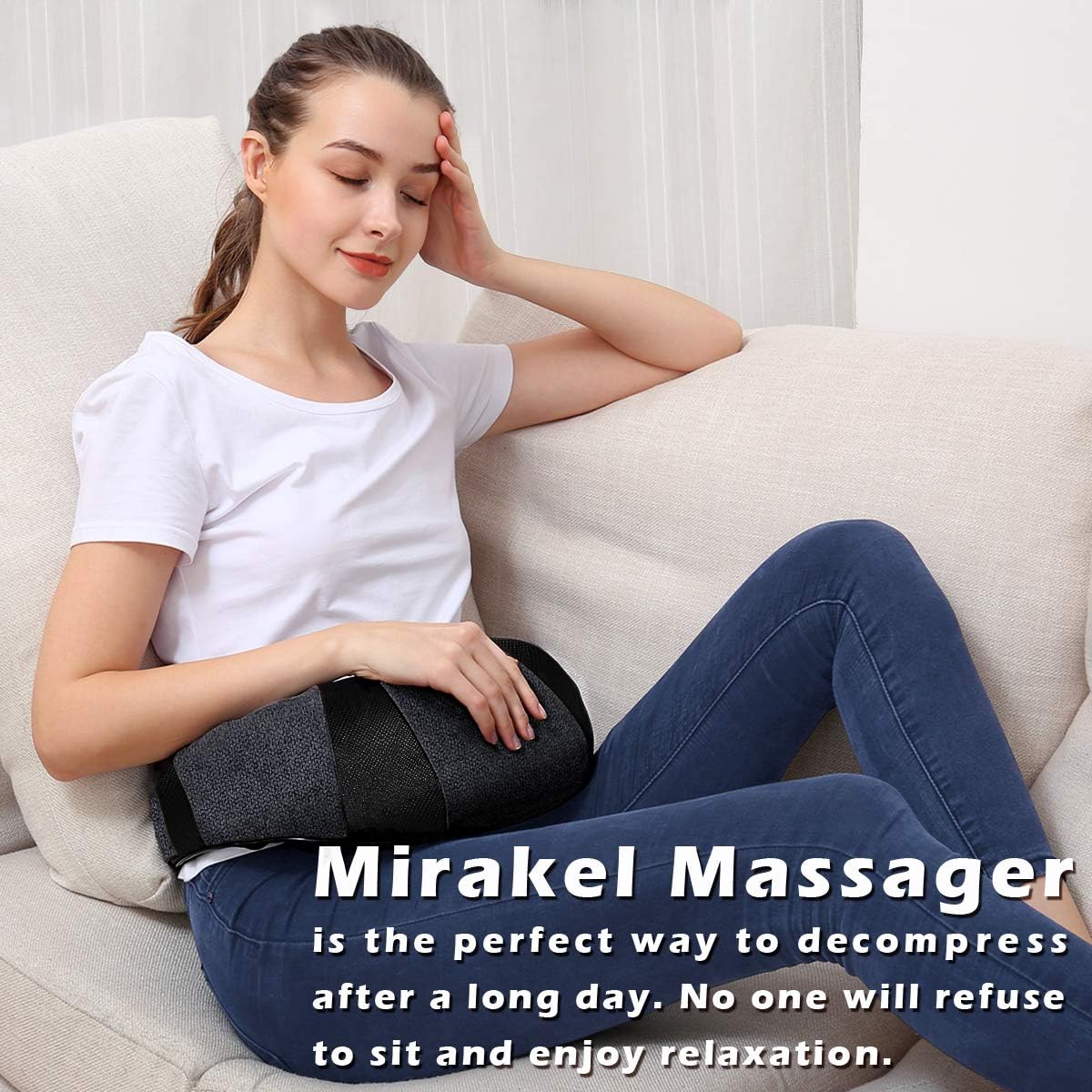 Mirakel Mothers Day Gifts for Mom Wife Women, Neck Massager for Pain Relief