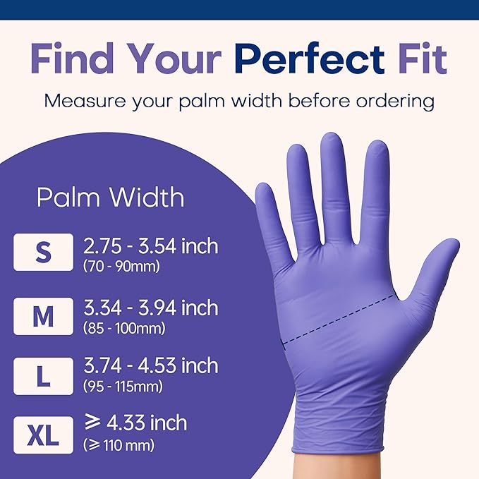 Supmedic Medical Soft Max‰ã¢ Nitrile Disposable Gloves, 100 Ct Latex-Free