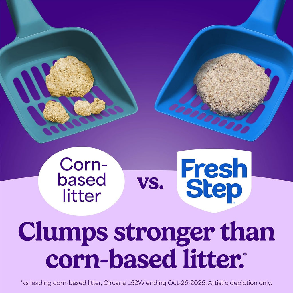 Fresh Step Heavy Duty Odor Block Advanced Multi Cat Clumping Litter with