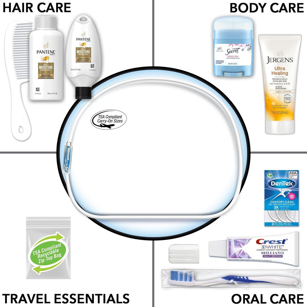 Convenience Kits International Women's Deluxe 10 Piece Kit with Travel Size
