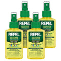Repel Plant-Based Lemon Eucalyptus Mosquito & Insect Repellent 4 Oz, 4 Pack