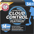 ARM & HAMMER Cloud Control Platinum- Improved Packaging Clumping Cat Litter, 34 lb